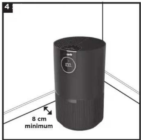 4 100 8 cm minimum