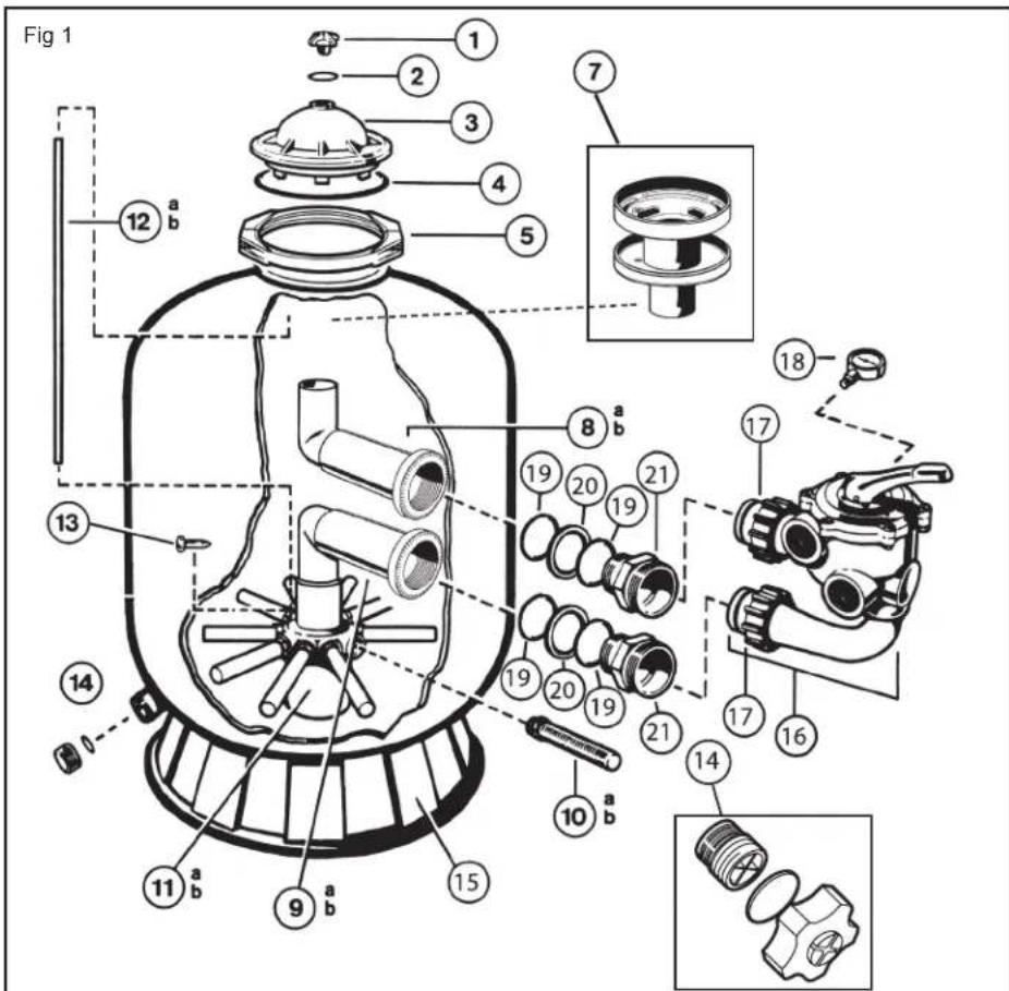 HAYWARD ProSeries HB - RECIRCULATION (RECIRCULATE) - 1