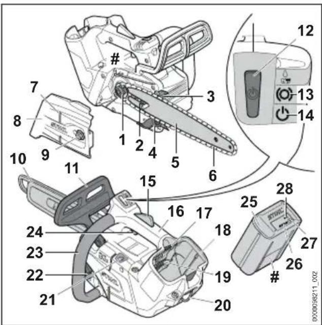STIHL MSA 220 TCO - Kettingzaag en accu - 1