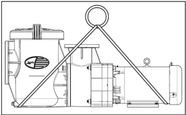 Jandy JCP073ATN - Pump Handling - 4
