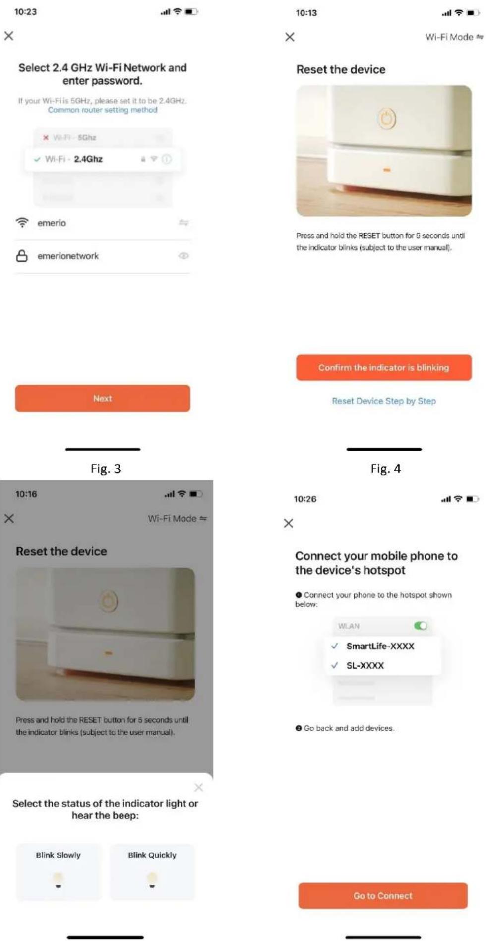 Emerio PAC128471.1 - Connect your mobile phone to the device's hotspot - 3