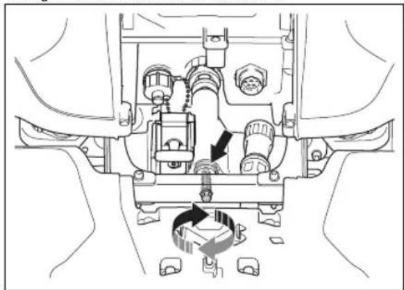 HUSQVARNA CEORA RZ 43M - Pour fixer le carter de coupe - 3