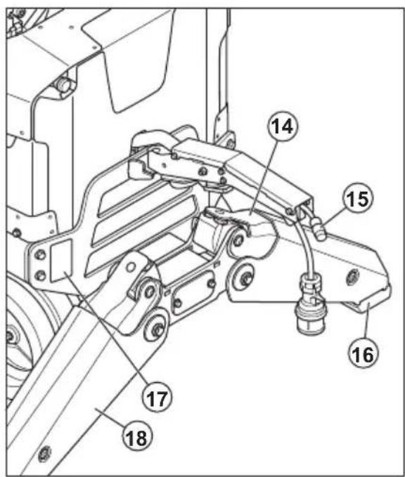 HUSQVARNA CEORA 544 EPOS - Système hydraulique - 1