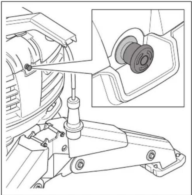 HUSQVARNA CEORA 544 EPOS - Contrôle du bouton d'arrêt d'urgence du produit (DXR 145) - 6