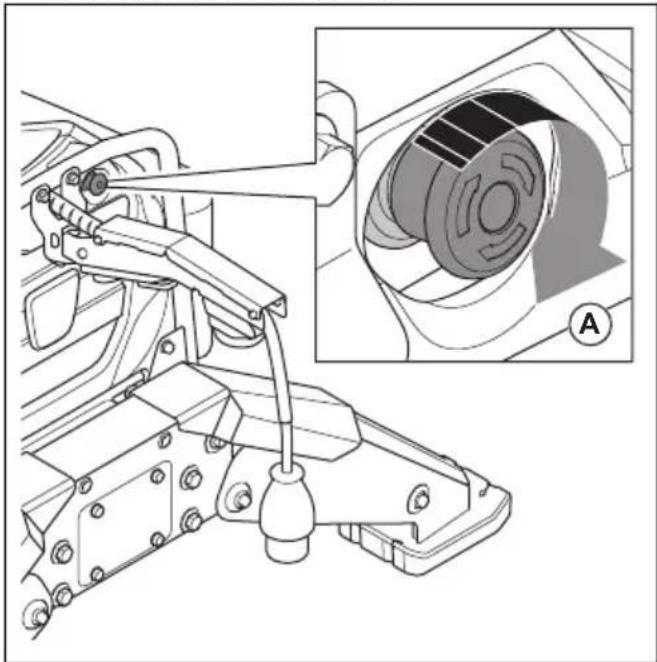 HUSQVARNA CEORA 544 EPOS - To do a check of the emergency stop button on the product (DXR 95) - 23