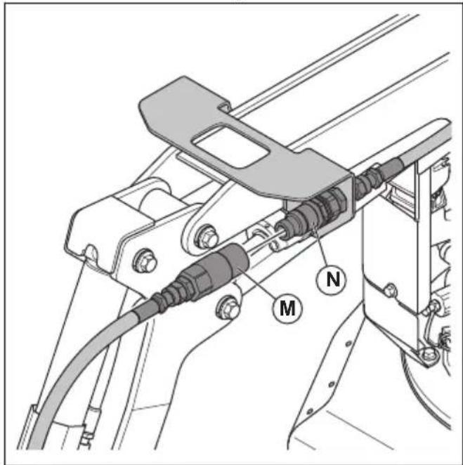 HUSQVARNA CEORA 544 EPOS - To install and remove the tools on the product (DXR 95) - 9