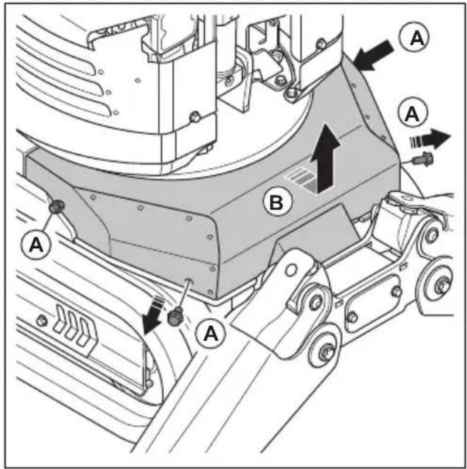 HUSQVARNA CEORA 544 EPOS - Appoint d'huile hydraulique (DXR 95) - 3