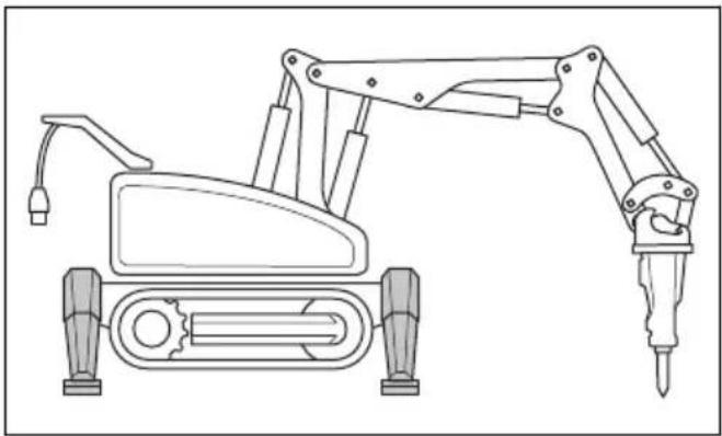 HUSQVARNA CEORA 544 EPOS - Ausleger - 1