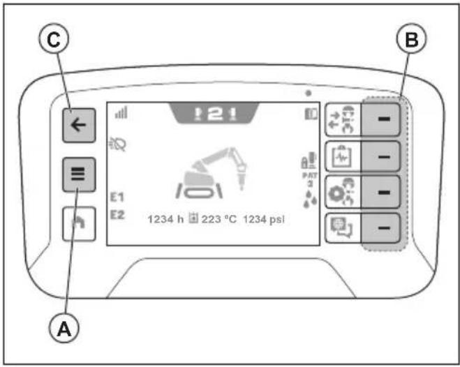 HUSQVARNA CEORA 544 EPOS - Menüsystem - 1