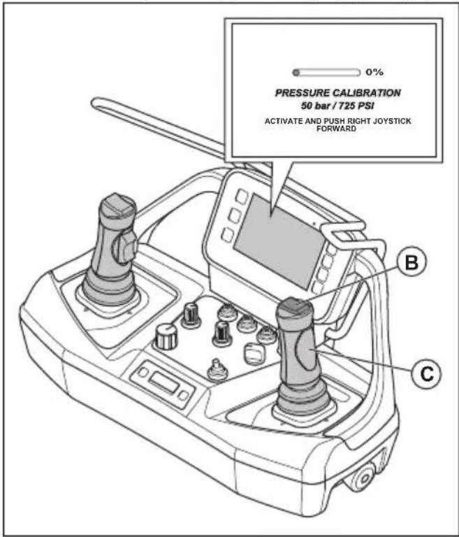 HUSQVARNA CEORA 544 EPOS - "Calibrate hydraulics" - 2