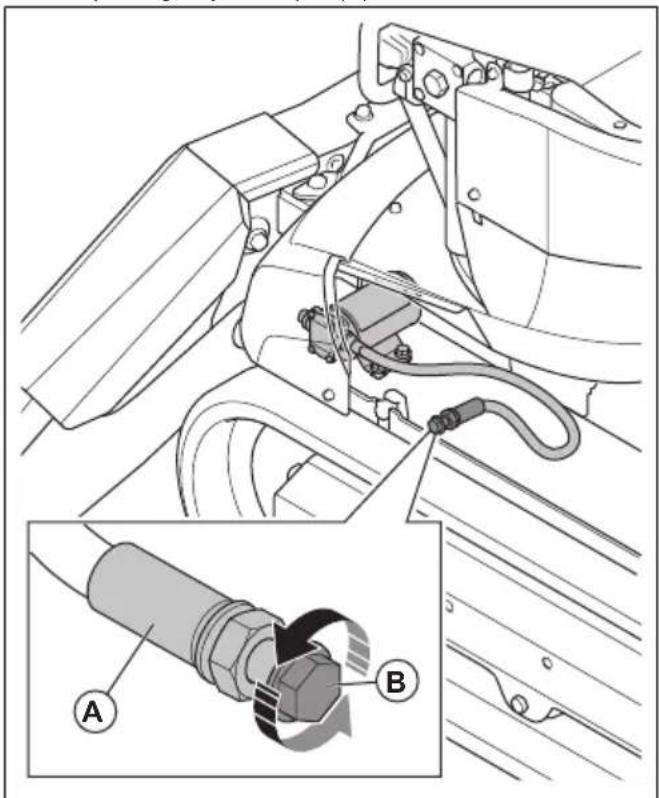 HUSQVARNA CEORA 544 EPOS - Appoint d'huile hydraulique (DXR 145) - 5