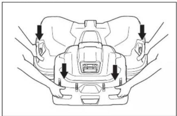 HUSQVARNA CEORA CS4 - Pour soulever le produit manuellement - 6