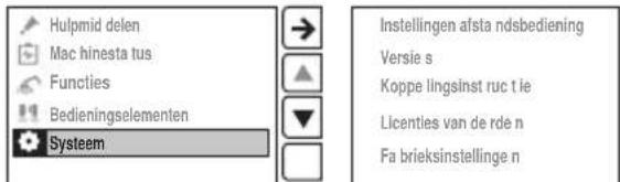 HUSQVARNA CEORA 546 EPOS - Menu "Systeem" - 1