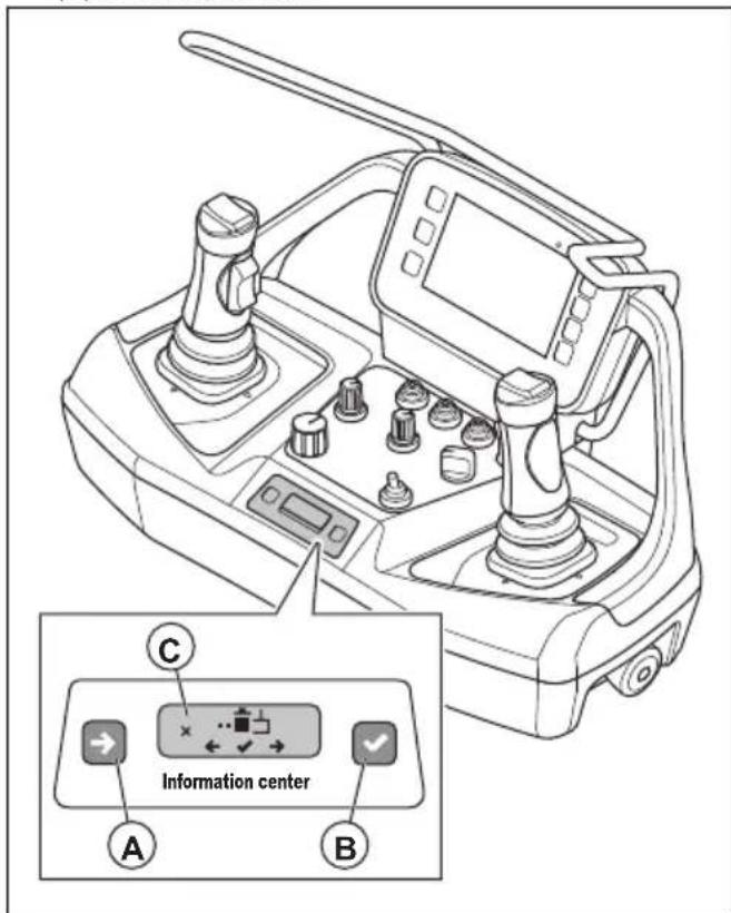 HUSQVARNA CEORA 546 EPOS - To do a pairing operation between the remote control and the product (DXR 275, DXR 305, DXR 315) - 1
