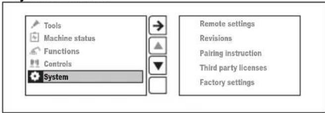 HUSQVARNA CEORA 546 EPOS - "Control diagnostics" - 2