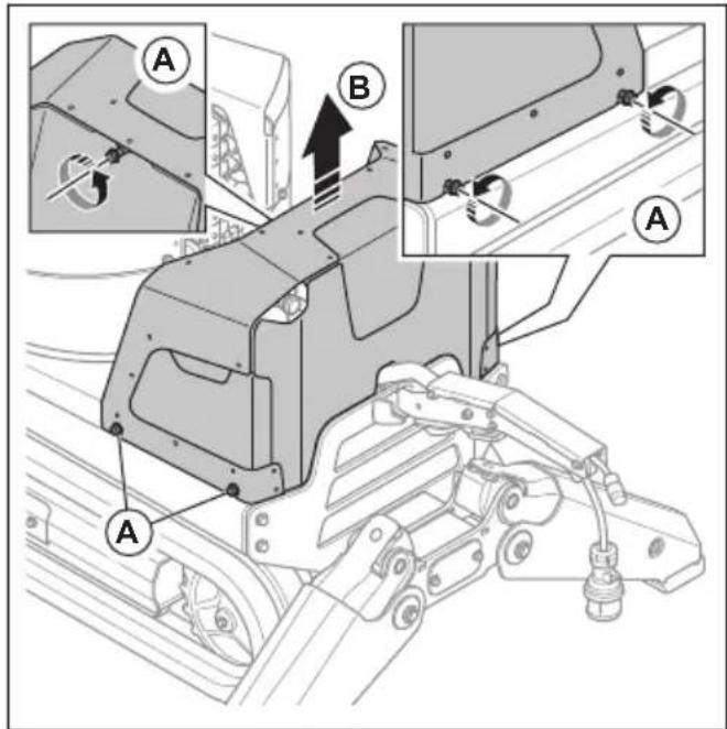 HUSQVARNA CEORA 546 EPOS - Een zekering vervangen (DXR 95) - 2