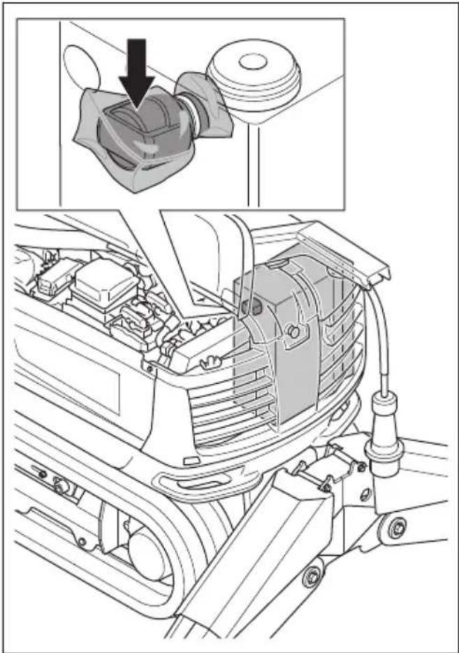 HUSQVARNA CEORA 546 EPOS - Het product reinigen (DXR 275, DXR 305, DXR 315) - 1