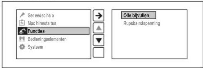 HUSQVARNA CEORA 546 EPOS - Het peil van de hydraulische olie controleren (DXR 95, DXR 145) - 2