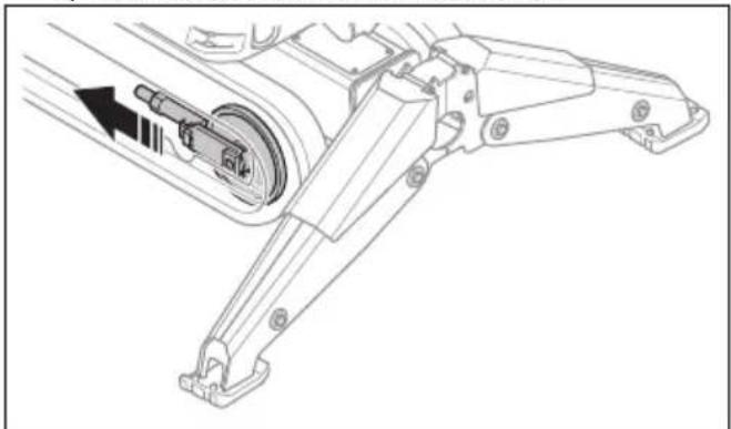 HUSQVARNA CEORA 546 EPOS - To remove and install the caterpillar tracks (DXR 275, DXR 305, DXR 315) - 2