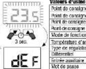 Vemer Klima LCD - Reinitialisation - 1
