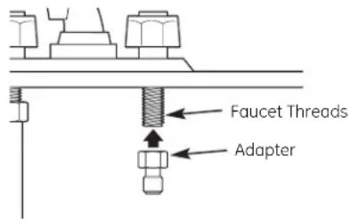 GE GNULQ - INSTALL FAUCET ADAPTER - 1