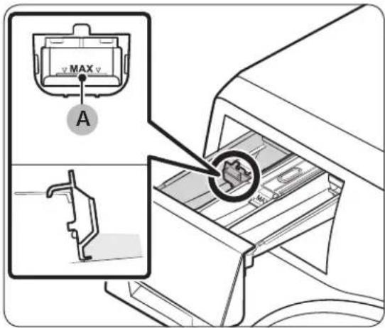 SAMSUNG WW25B6900AX - To add washing agents to the detergent drawer - 1