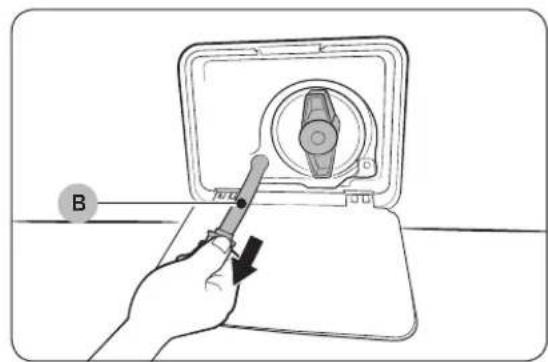 SAMSUNG WW25B6900AX - Emergency drain - 4