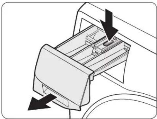 SAMSUNG WW25B6900AX - Detergent drawer - 1