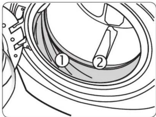 SAMSUNG WW25B6900AX - Door diaphragm - 1