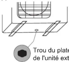 SAMSUNG AR18TXHQASIX - Étape 2 : Installer le raccord de drainage (appareil de pompe à chaleur uniquement) - 1