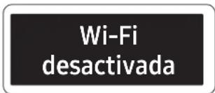 Wi-Fi desactivada