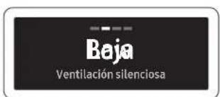 Baja Ventilación silenciosa