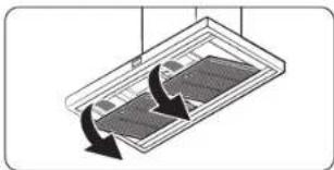 SAMSUNG NK36CB700W12 - Limpieza de los filtros - 1