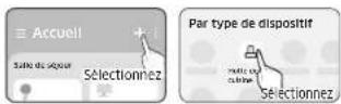 SAMSUNG NK36CB700W12 - Vous pouvez ajouter un produit auquel vous voulez vous connecter en le sélectionnant manuellement ou en choisissant "Scan" - 1