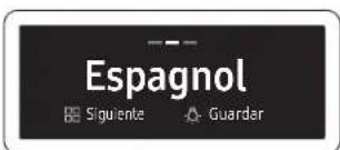 Espagnol Siguiente Guardar