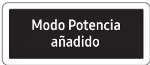 Modo Potencia añadido