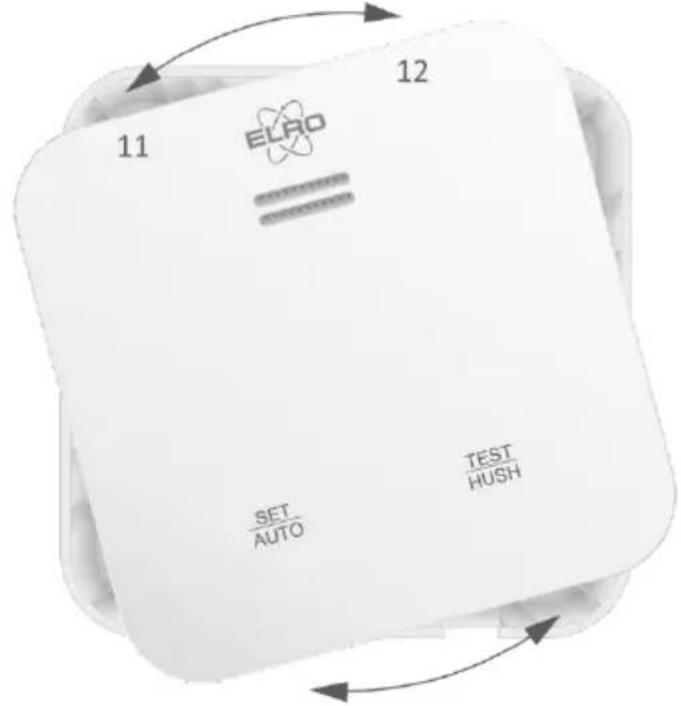 ELRO SF500CO2 - MEASURE AIR QUALITY - TEMPERATURE – HUMIDITY - 2