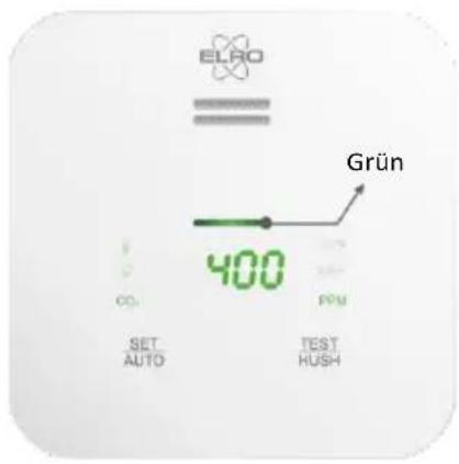 ELRO SF500CO2 - Statusanzeige - Grün / Gelb / Rot - 1