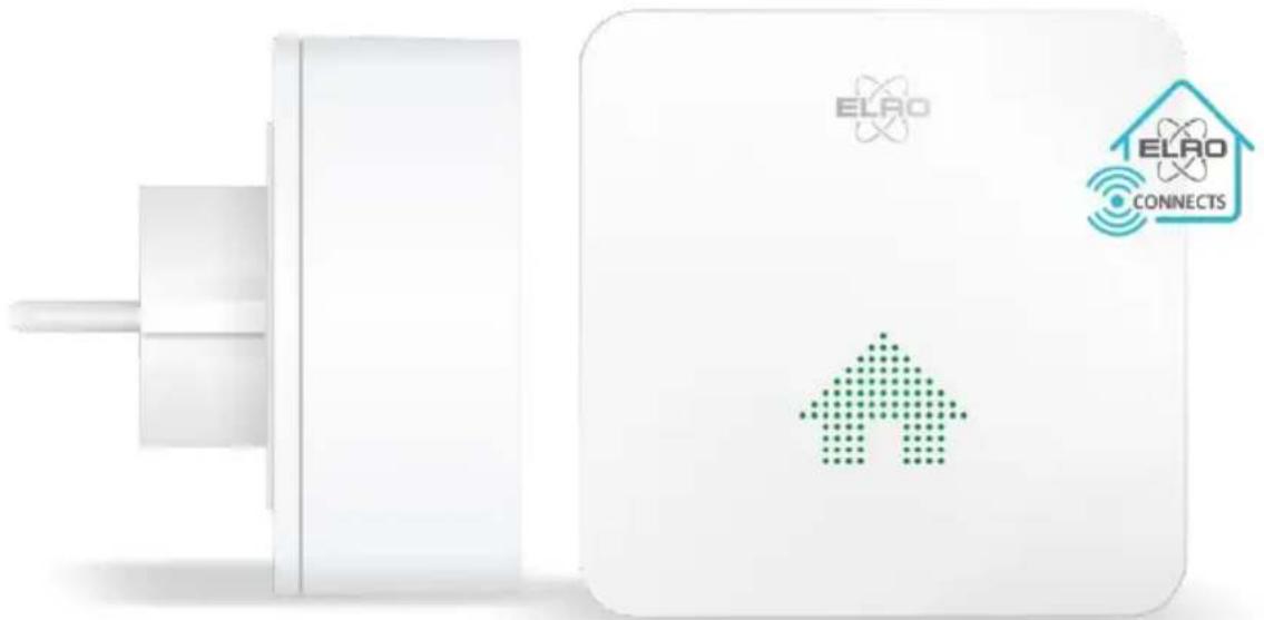ELRO SF500CO2 - ACCESSORIO - CONNETTORE K2 PER ALLARME DOMESTICO INTELLIGENTE SF50GA - 1