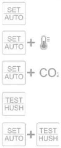 ELRO SF500CO2 - Spiegazione dei pulsanti di funzionamento - 1
