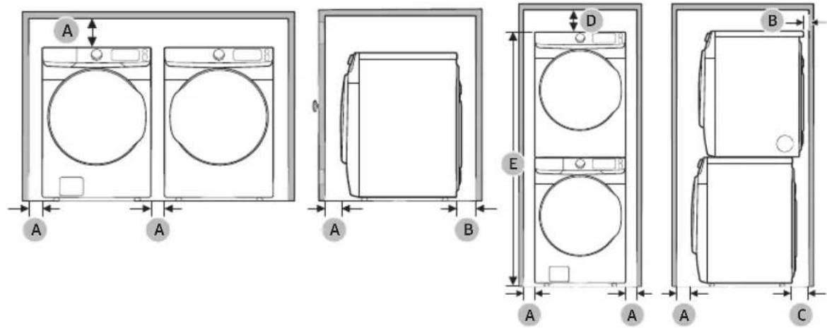 SAMSUNG WF45B6300AP - Installation - 1