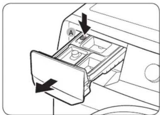 SAMSUNG WF45B6300AP - Detergent drawer - 1