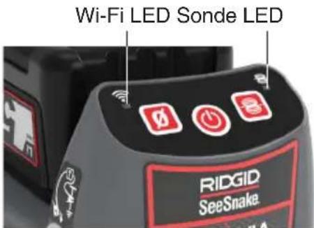 Wi-Fi LED Sonde LED RIDGID SeeSnake.