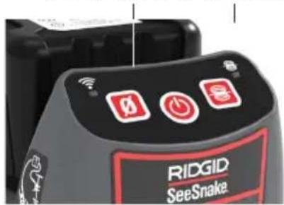 RIDGID SeeSnake CSx Via - Comportamientos LED - 1