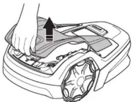 HUSQVARNA Automower Aspire R4 - Pour régler la hauteur de coupe - 2