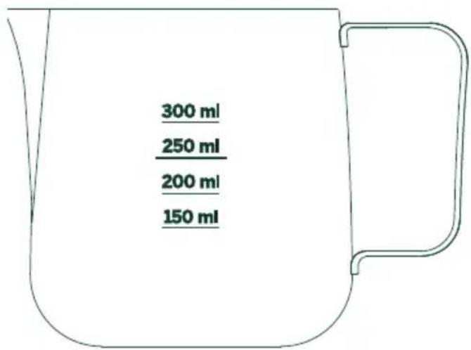 300 ml 250 ml 200 ml 150 ml
