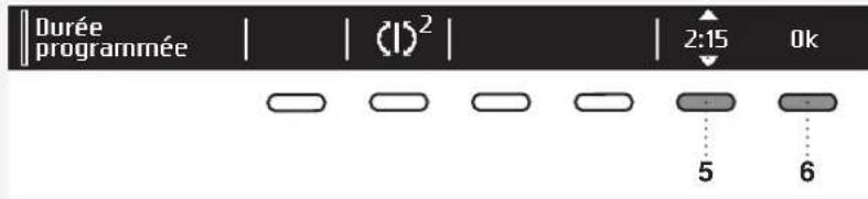 ASKO H408HDS - Durée programmée - 1