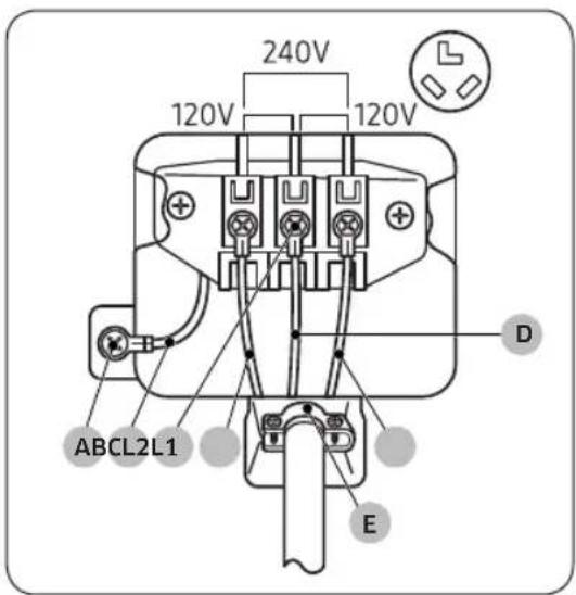 SAMSUNG DV25B6800EW - 3-wire system - 1