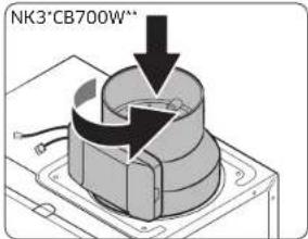 SAMSUNG NK30CB700WCG - PRECAUCIÓN - 1