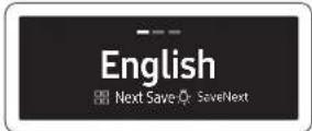 SAMSUNG NK30CB700WCG - Language setting - 2